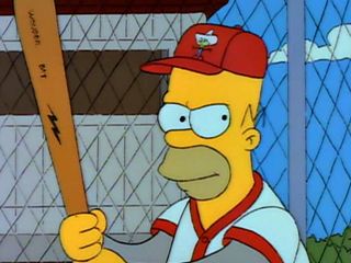 Homer at the bat 
